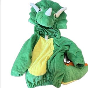 Green Triceratops Costume 12-18 Months
